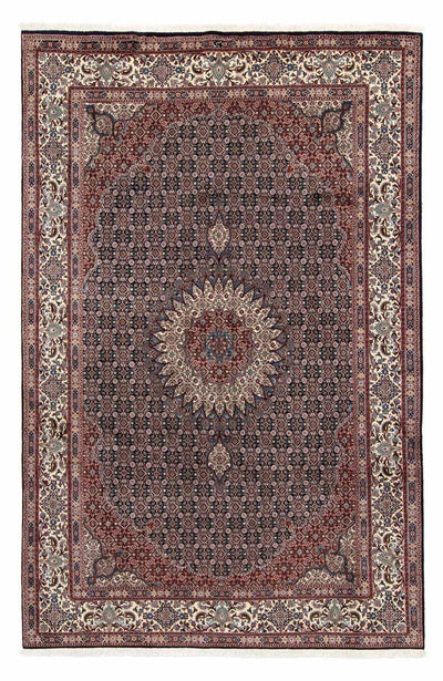 Moud Teppich 198x298cm - Perserteppich - dunkelblau