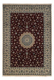 Nain - 9La Teppich 250x342cm - Perserteppich - dunkelrot