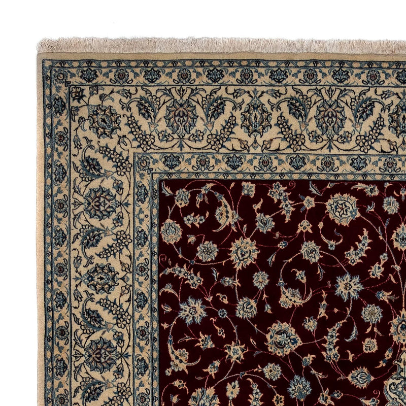 Nain - 9La Teppich 250x342cm - Perserteppich - dunkelrot