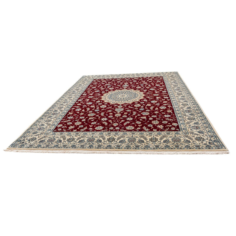 Nain - 9La Teppich 250x342cm - Perserteppich - dunkelrot