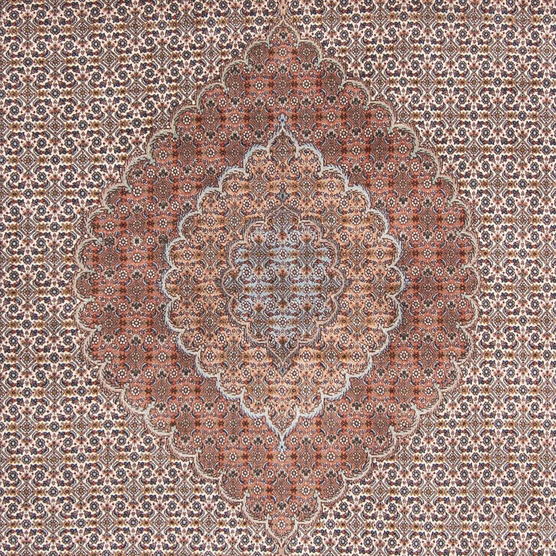 Täbriz Teppich 197x307cm - Perserteppich - hellbraun