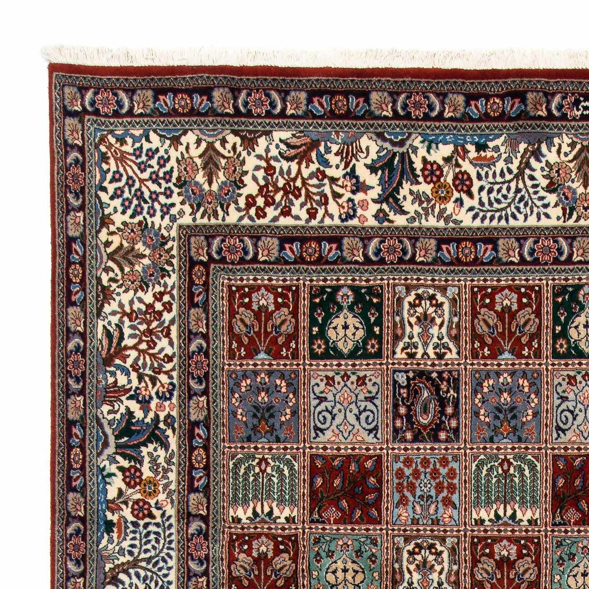 Moud Teppich 198x290cm - Perserteppich - mehrfarbig
