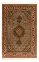 Täbriz - 50 Raj Teppich 83x124cm - Perserteppich - beige