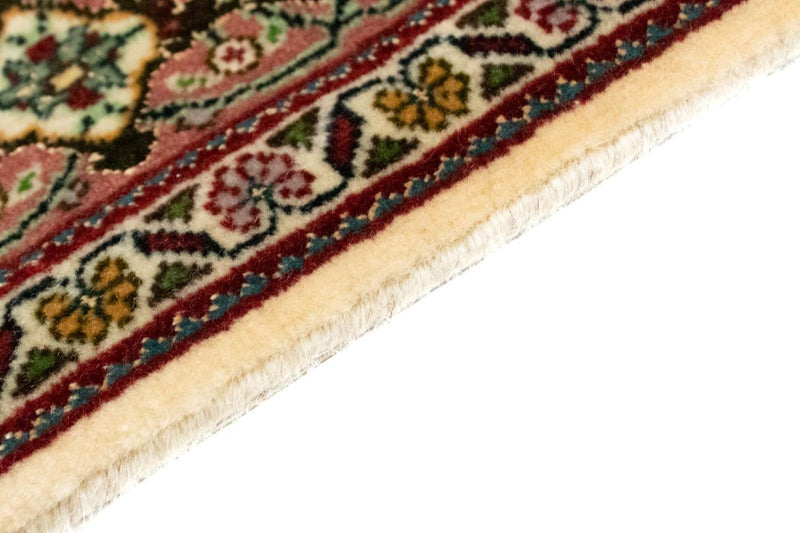 Täbriz - 50 Raj Teppich 83x124cm - Perserteppich - beige