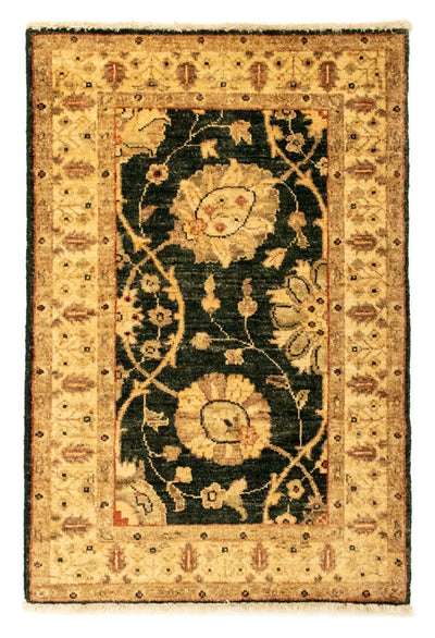 Farahan Teppich 58x85cm - Perserteppich - schwarz
