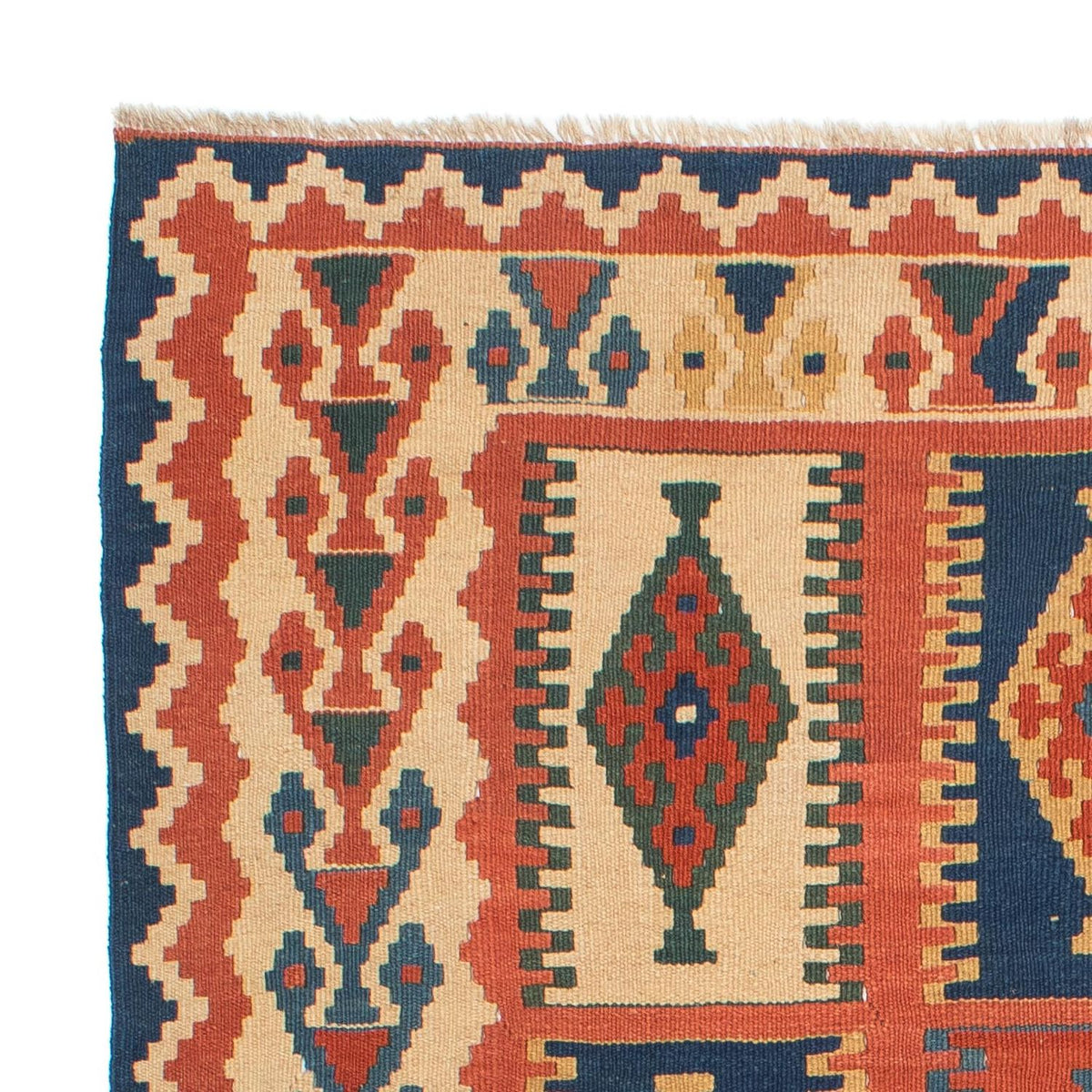 Kelim Teppich - Oriental 163 x 215 cm - mehrfarbig