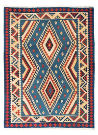Kelim Teppich - Oriental 152 x 193 cm - blau – product image