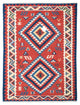 Kelim Teppich - Oriental 160 x 213 cm - rot