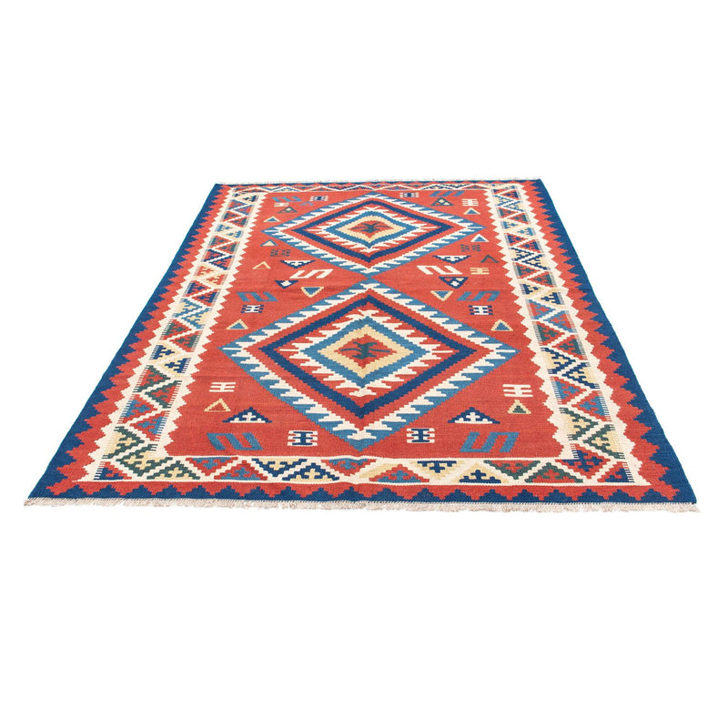 Kelim Teppich - Oriental 160 x 213 cm - rot