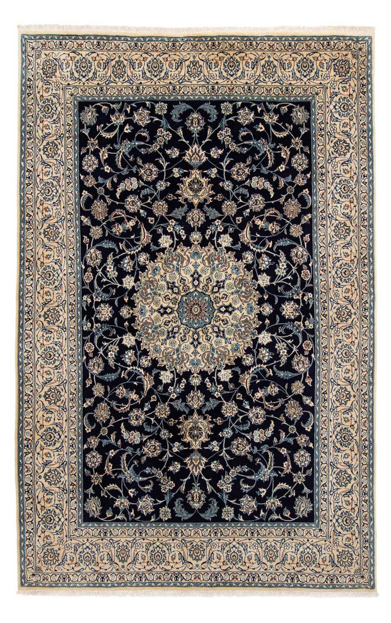 Perserteppich - Nain - Royal 198 x 286 cm - schwarz