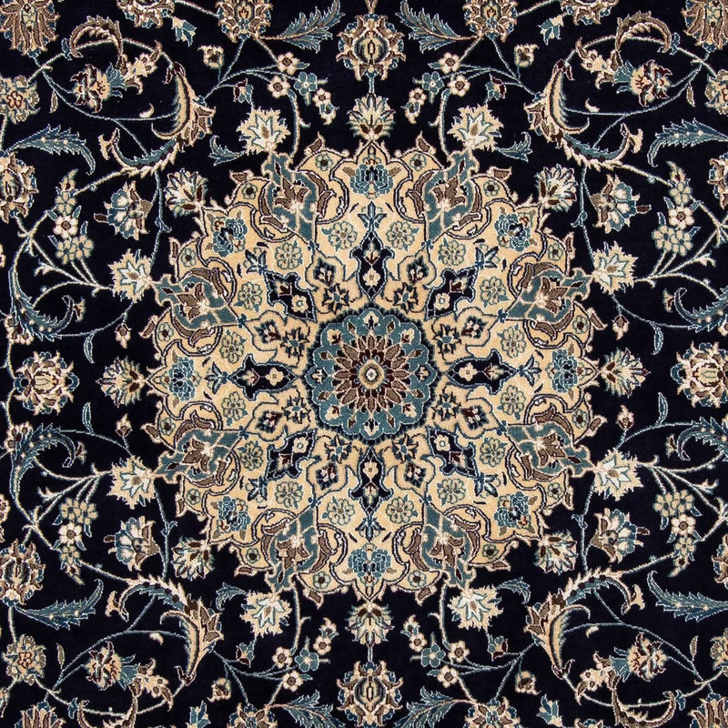 Perserteppich - Nain - Royal 198 x 286 cm - schwarz