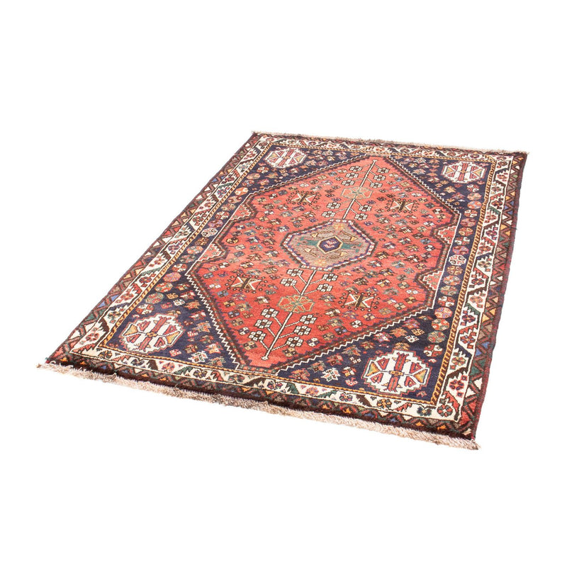 Ghashghai Teppich 106x151cm - Perserteppich - hellrot