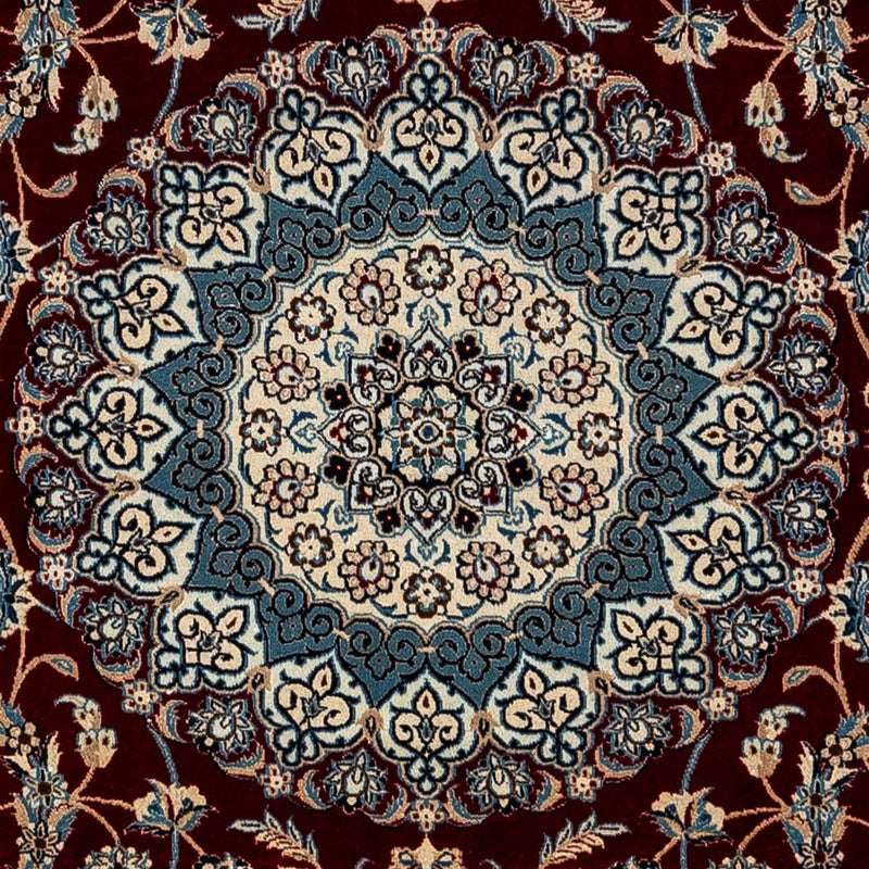 Nain - 9La Teppich 250x371cm - Perserteppich - dunkelrot