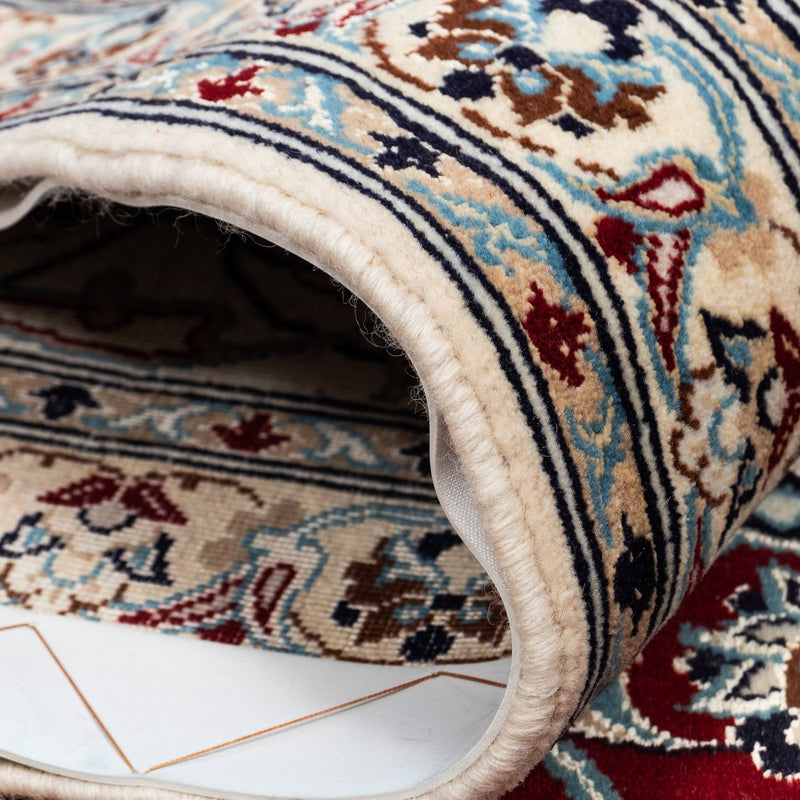 Nain - 9La Teppich 250x371cm - Perserteppich - dunkelrot