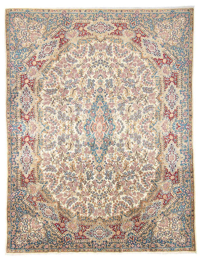 Rafsanjan Teppich 303x390cm - Perserteppich - beige