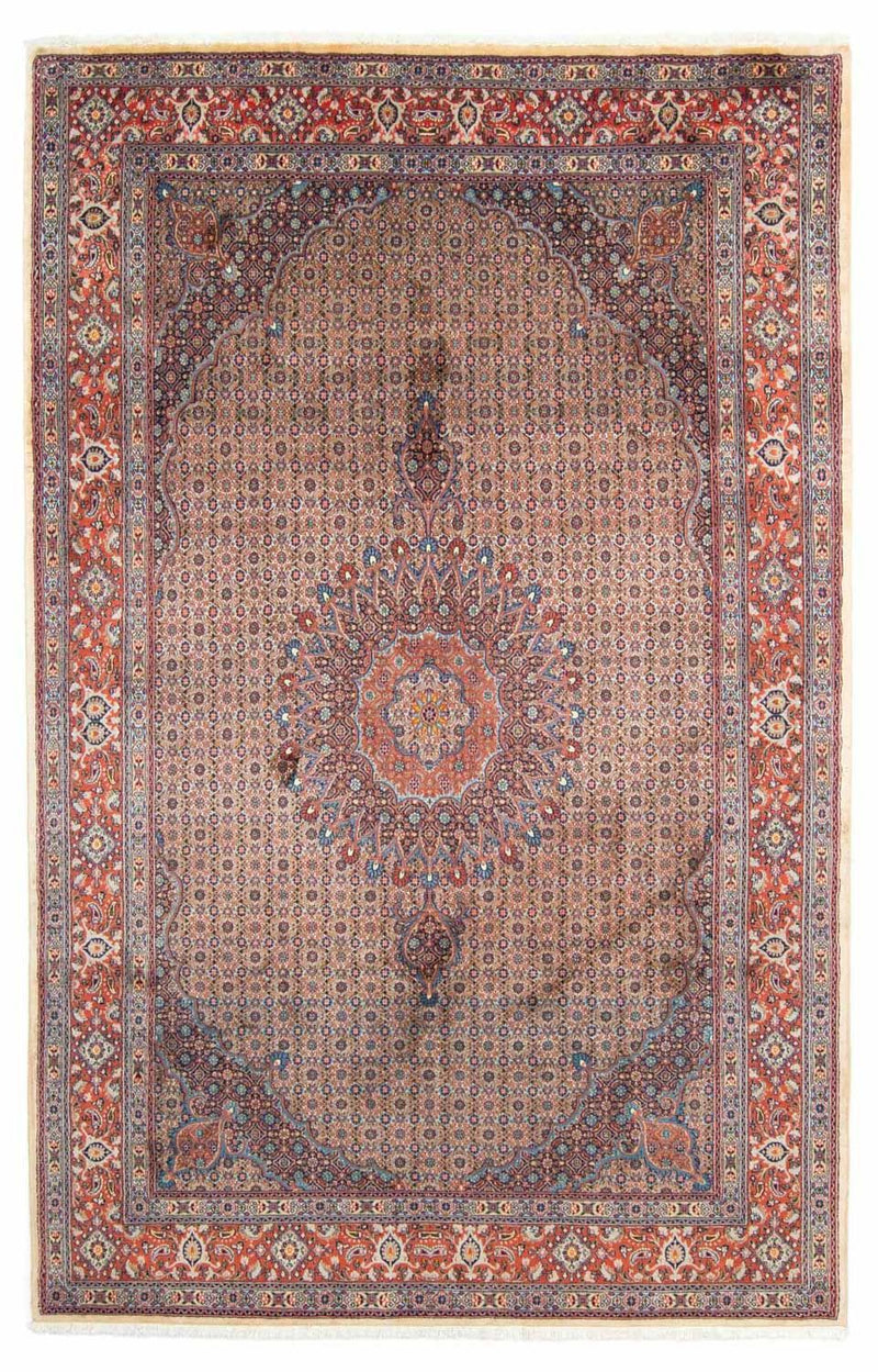Moud Teppich 198x293cm - Perserteppich - hellrot