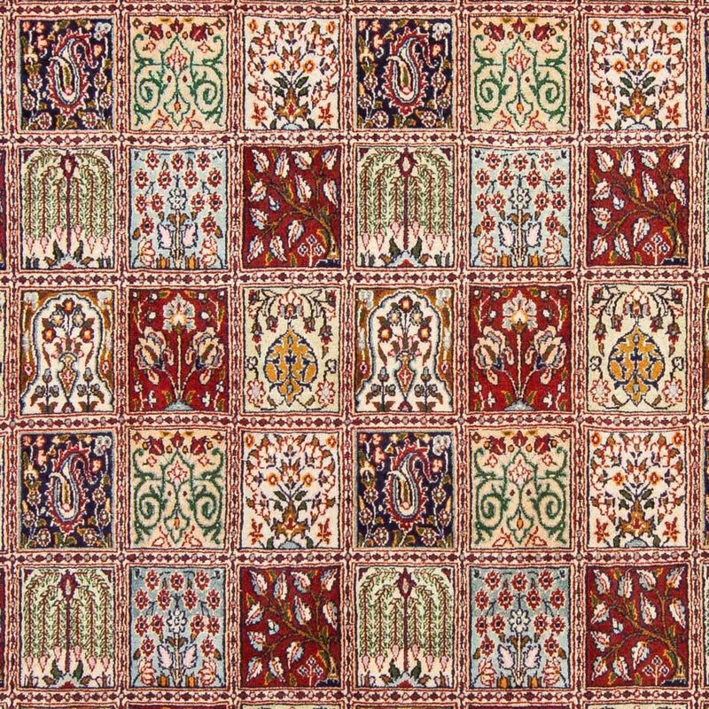 Moud Teppich 200x300cm - Perserteppich - dunkelrot