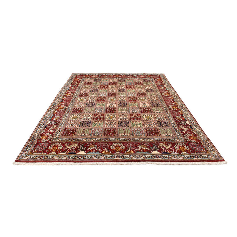 Moud Teppich 200x300cm - Perserteppich - dunkelrot