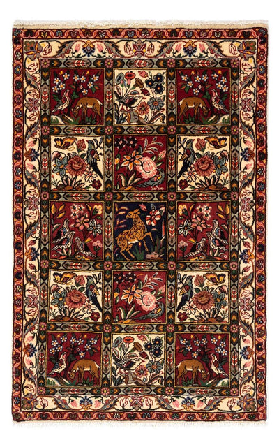 Bachtiar Teppich 100x150cm - Perserteppich - mehrfarbig