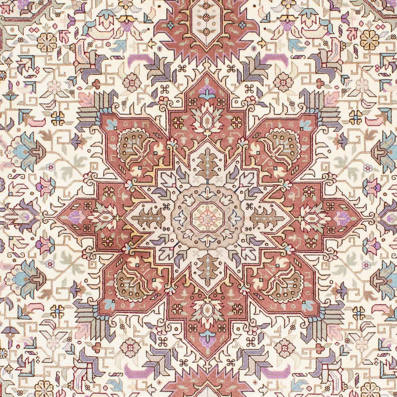 Täbriz - 50 Raj Teppich 150x205cm - Perserteppich - beige