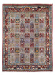 Moud Teppich 145x190cm - Perserteppich - dunkelrot