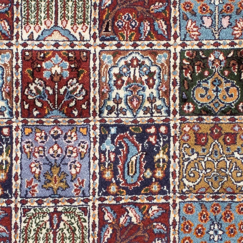 Moud Teppich 145x190cm - Perserteppich - dunkelrot
