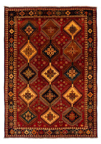 Ghashghai Teppich 200x282cm - Perserteppich - dunkelrot – product image