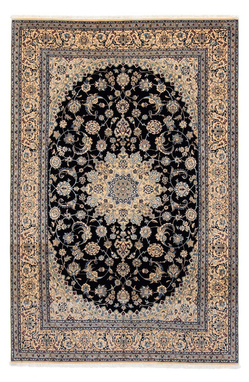 Nain - 9La Teppich 205x300cm - Perserteppich - schwarz