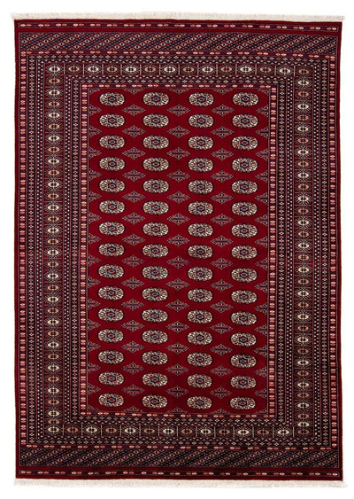Buchara Teppich 170x240cm - Orientteppich - dunkelrot