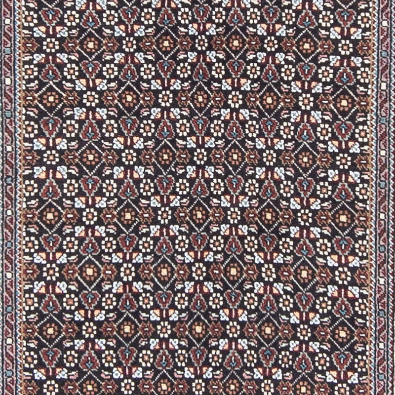 Täbriz Teppich 70x391cm - Perserteppich - grau
