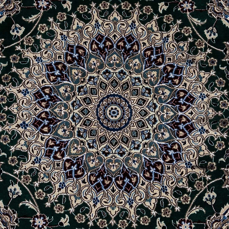 Perserteppich - Ghom 241 x 352 cm - schwarz