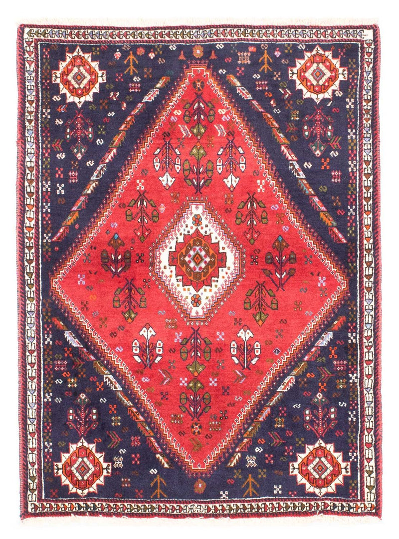 Ghashghai Teppich 107x147cm - Perserteppich - dunkelblau