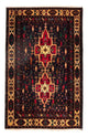 Belutsch Teppich 115 x 180 cm - dunkelblau