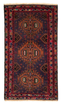 Belutsch Teppich 111x196cm - Orientteppich - dunkelblau – product image