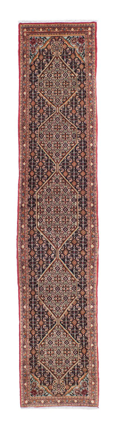 Senneh Teppich 51x252cm - Perserteppich - mehrfarbig