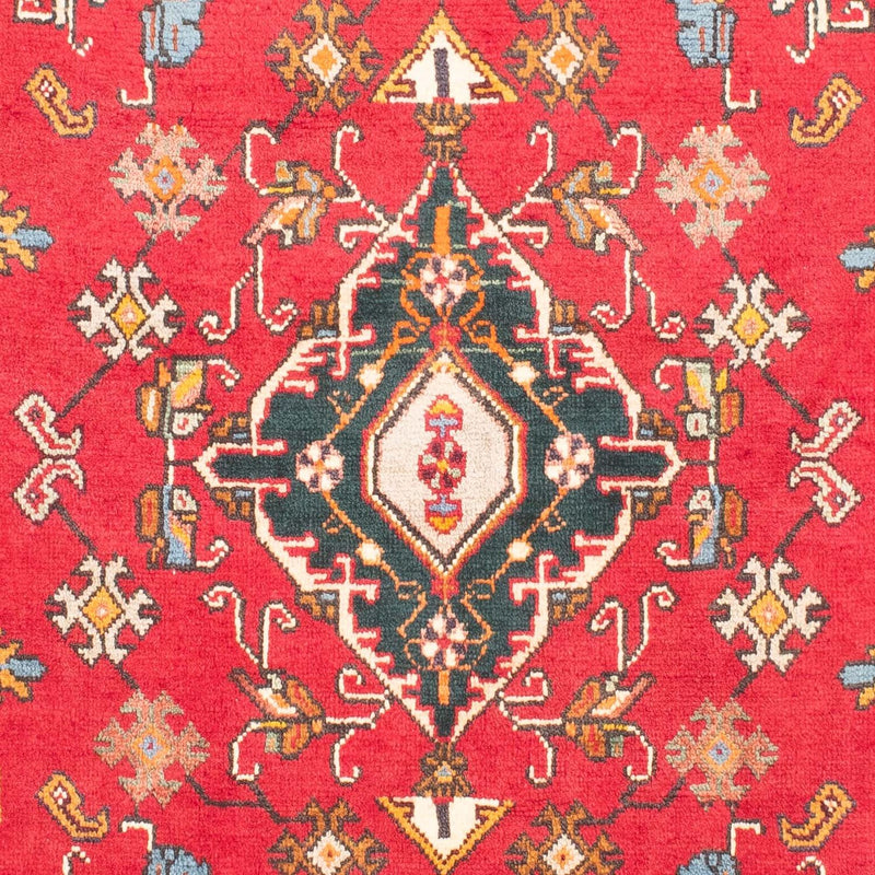 Shiraz Teppich 111x158cm - Perserteppich - rot