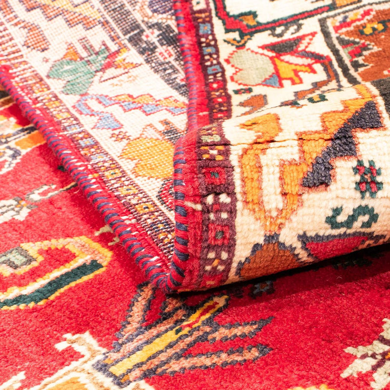 Shiraz Teppich 111x158cm - Perserteppich - rot
