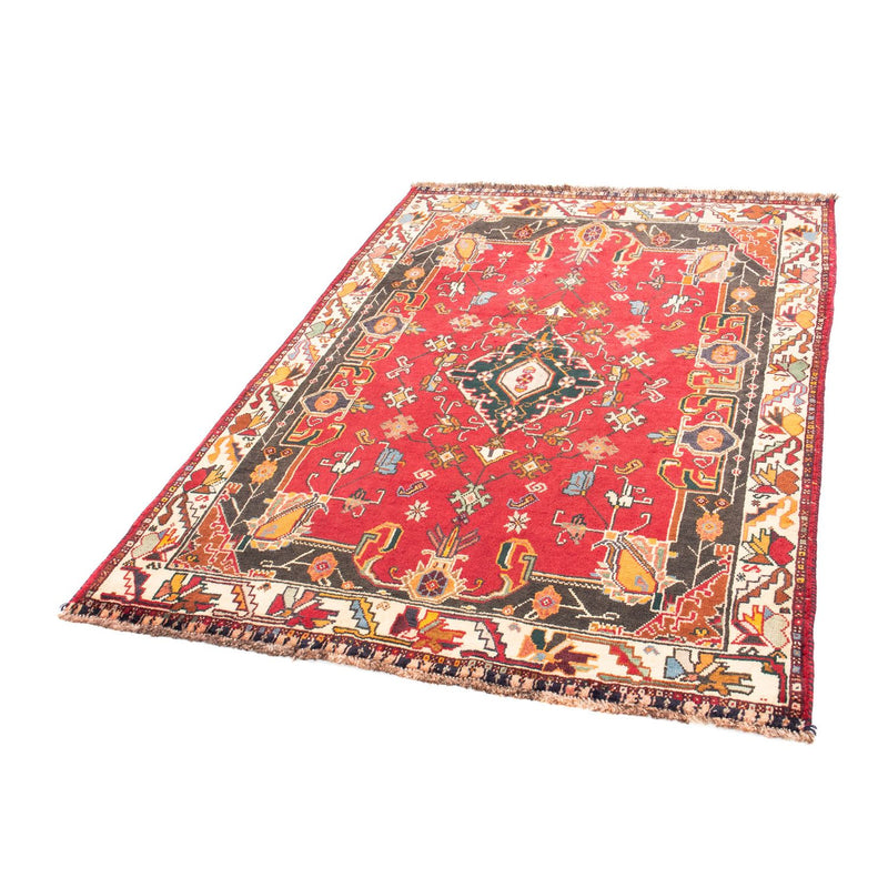 Shiraz Teppich 111x158cm - Perserteppich - rot