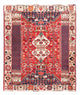 Ghashghai Teppich 121x148cm - Perserteppich - rot