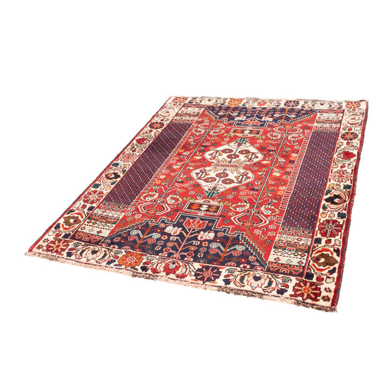 Ghashghai Teppich 121x148cm - Perserteppich - rot