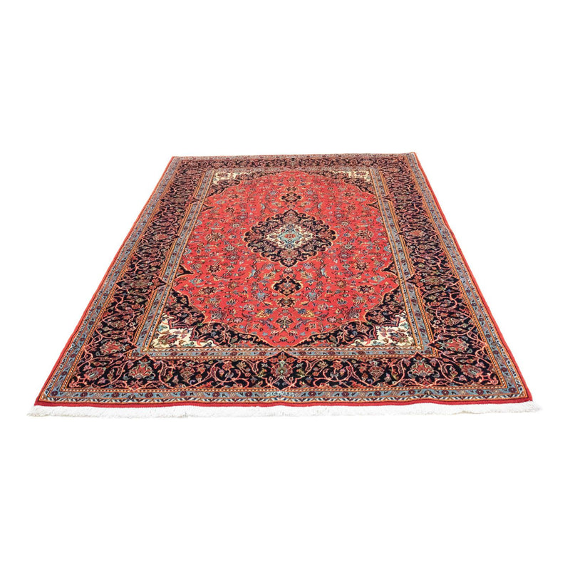 Keshan Teppich 144x218cm - Perserteppich - rot