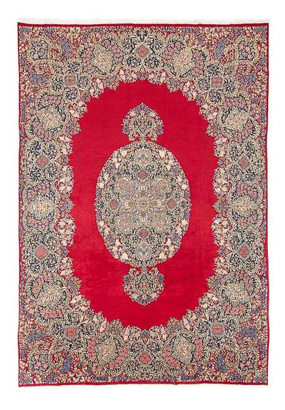 Rafsanjan Teppich 271x390cm - Perserteppich - rot