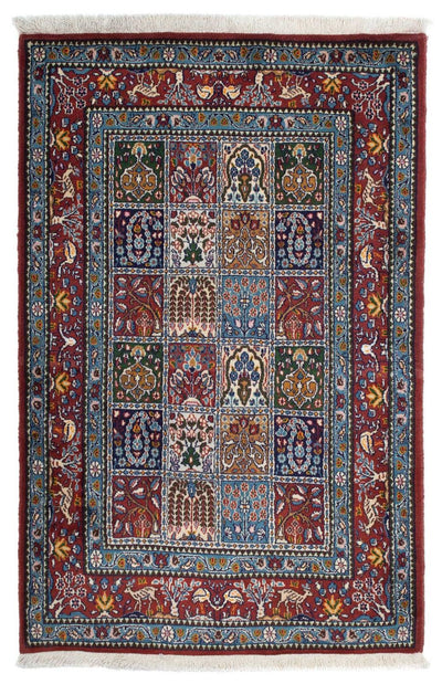 Moud Teppich 98x150cm - Perserteppich - mehrfarbig