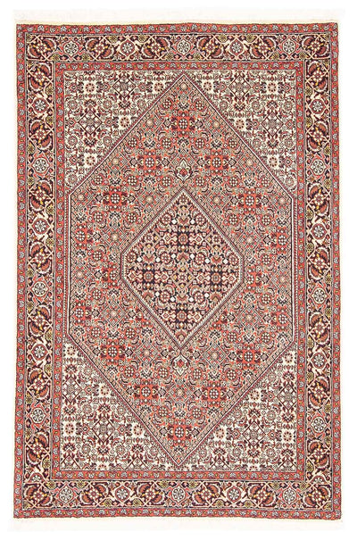 Bidjar - Zanjan Teppich 110x176cm - Perserteppich - hellrot