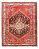 Ghashghai Teppich 120x153cm - Perserteppich - rot