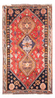 Ghashghai Teppich 84x150cm - Perserteppich - rot