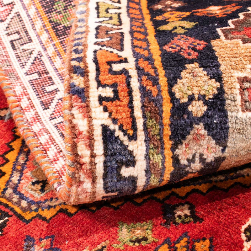 Ghashghai Teppich 84x150cm - Perserteppich - rot