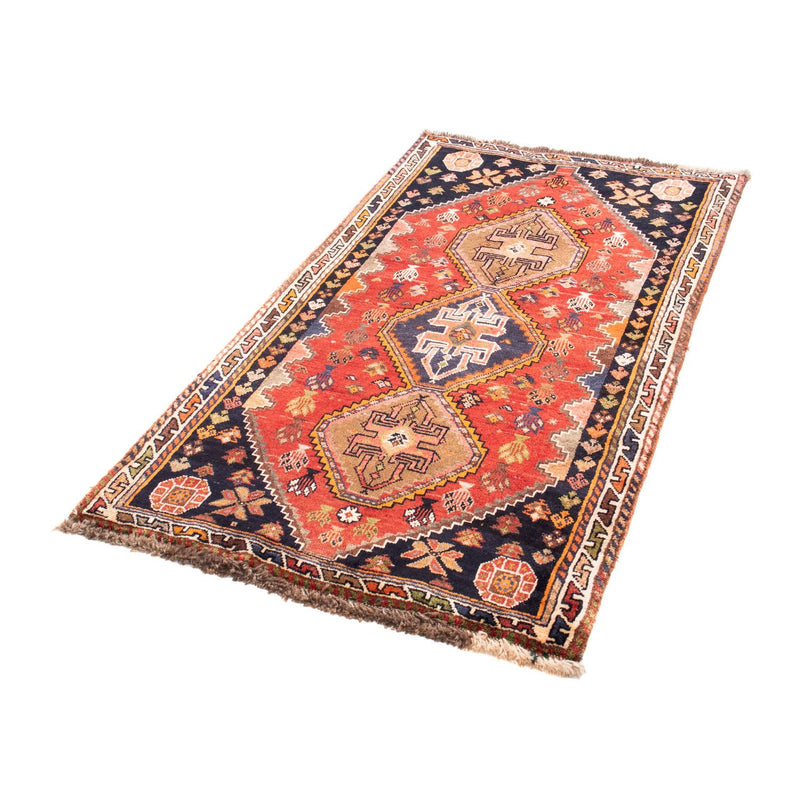 Ghashghai Teppich 84x150cm - Perserteppich - rot