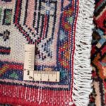 Hamadan Teppich 80x126cm - Perserteppich - rot