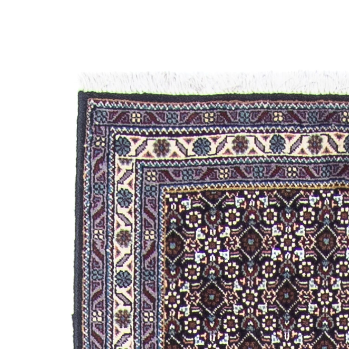 Täbriz Teppich 70x348cm - Perserteppich - grau